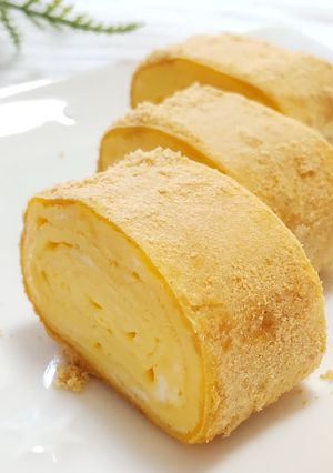 きな粉の たまご焼き(安倍川たまご焼き)-レシピのメイン写真