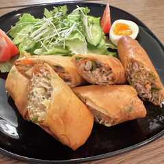 春巻きbyケンミンの焼きビーフン-レシピのメイン写真