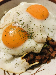 超略●そぼろの和風ロコモコ丼-レシピのメイン写真