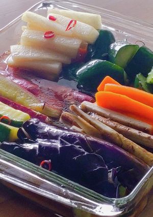 夏野菜揚げ浸し★ランチ素麺、晩酌お供-レシピのメイン写真
