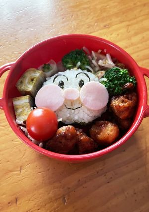 アンパンマン♡キャラ弁-レシピのメイン写真