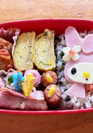 マイメロ♡キャラ弁-レシピのメイン写真