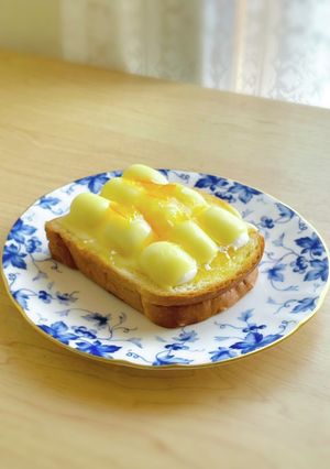 マシュマロ入り♡チーズトースト-レシピのメイン写真