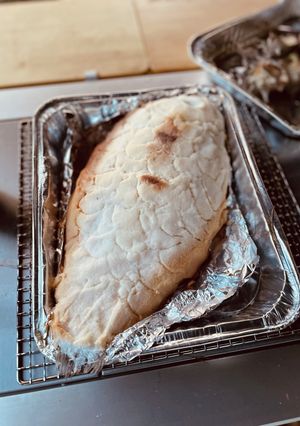 ★☆キャンプ de 塩釜焼き☆★-レシピのメイン写真