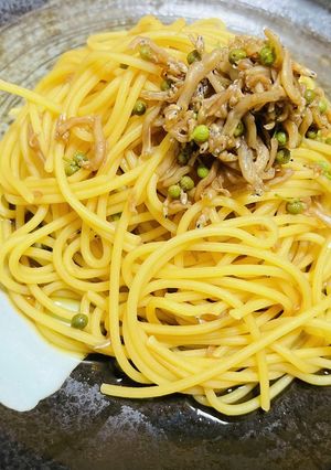 ちりめん山椒のパスタ-レシピのメイン写真