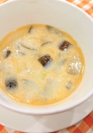 茄子の豆乳坦々スープ-レシピのメイン写真