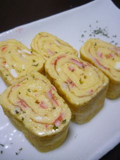 何度作っても飽きない!かにかまだし巻き❤-レシピのメイン写真