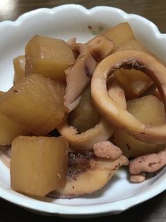 イカと大根の煮物-レシピのメイン写真