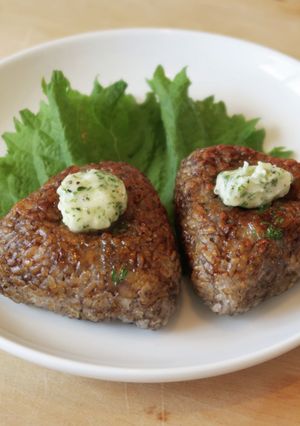 ころにゃーく焼きおにぎり-レシピのメイン写真