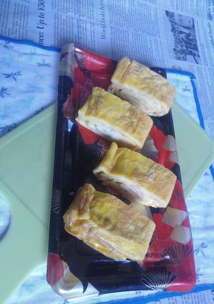 甘酢生姜入りビッグ厚焼き玉子-レシピのメイン写真