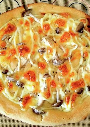 カリッフワッ♪米粉と豆腐のピザ生地-レシピのメイン写真