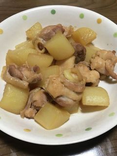 鶏もも肉と大根の煮物-レシピのメイン写真