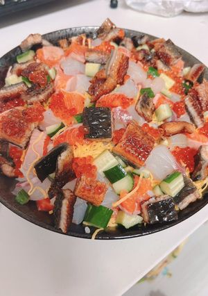 ♡鰻チラシ寿司♡-レシピのメイン写真