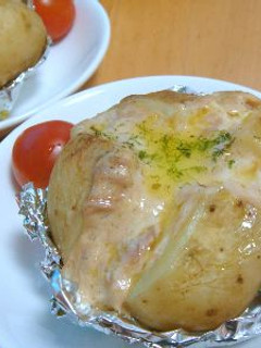 まるごとジャガイモのホイル焼き-レシピのメイン写真