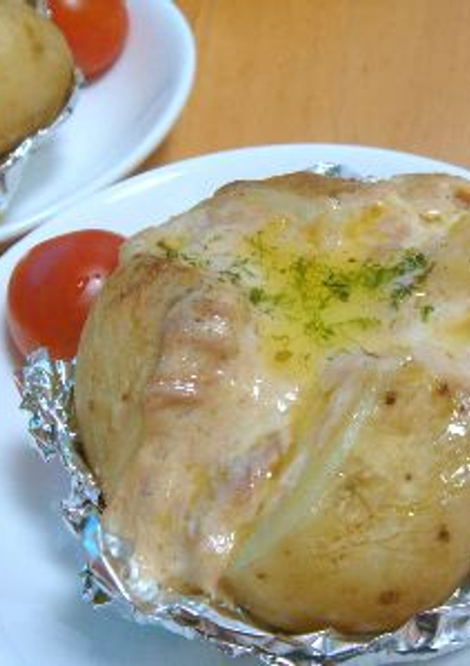 まるごとジャガイモのホイル焼き-レシピのメイン写真