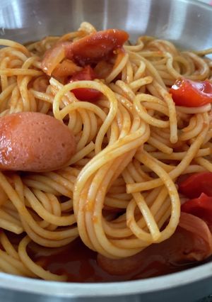 ウインナーのジェノベーゼパスタ-レシピのメイン写真