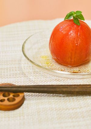 まるごとトマトの梅酢マリネ-レシピのメイン写真