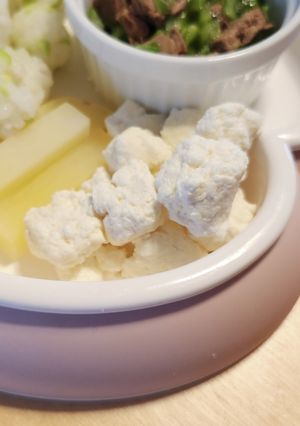 離乳食にも安心♪ カッテージチーズ-レシピのメイン写真