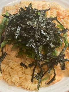 余った塩鮭で和風クリームパスタ-レシピのメイン写真