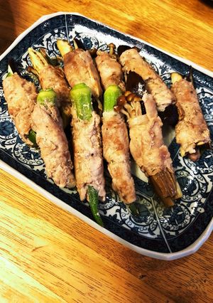 節約＆美味しい♪豚こま肉巻き-レシピのメイン写真