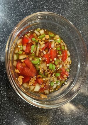 万能！食べる夏野菜さっぱり香味ソース-レシピのメイン写真