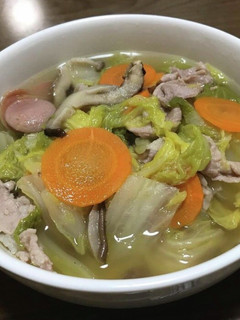 味の素コンソメで作る白菜と豚肉のポトフ-レシピのメイン写真