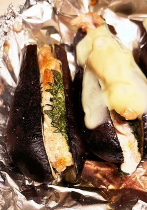 茄子と大葉の挟み焼き-レシピのメイン写真