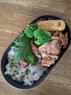 JK☆豚肉のポン酢炒め弁当♪-レシピのメイン写真