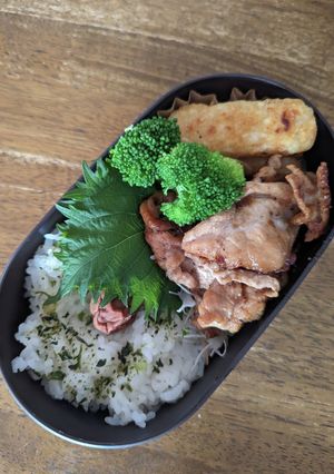 JK☆豚肉のポン酢炒め弁当♪-レシピのメイン写真
