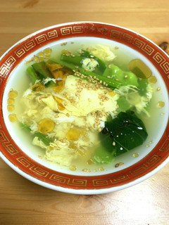 いんげんと玉子のほんわかスープ-レシピのメイン写真