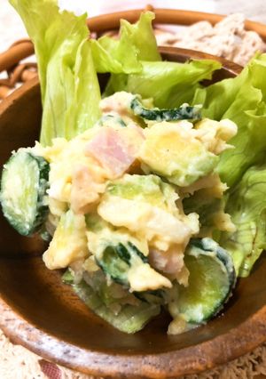 アボガドポテトサラダ～柚子胡椒レモン風味-レシピのメイン写真