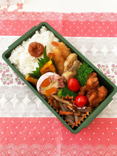 男子中学生弁当 2023.8.1-レシピのメイン写真