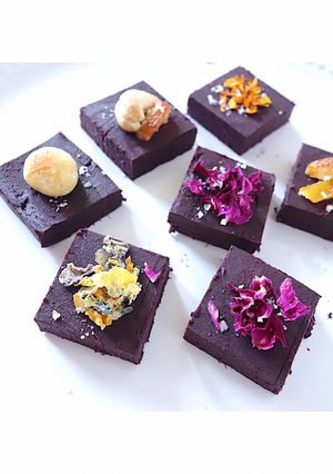 紫芋の糖質オフチョコレート！-レシピのメイン写真