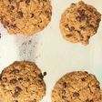 アーモンドフラワーオーツチョコクッキー
