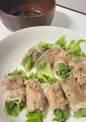 レタスの豚巻き-レシピのメイン写真