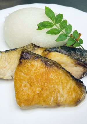 夏のブリ大根は・あっさり塩焼きで♪-レシピのメイン写真