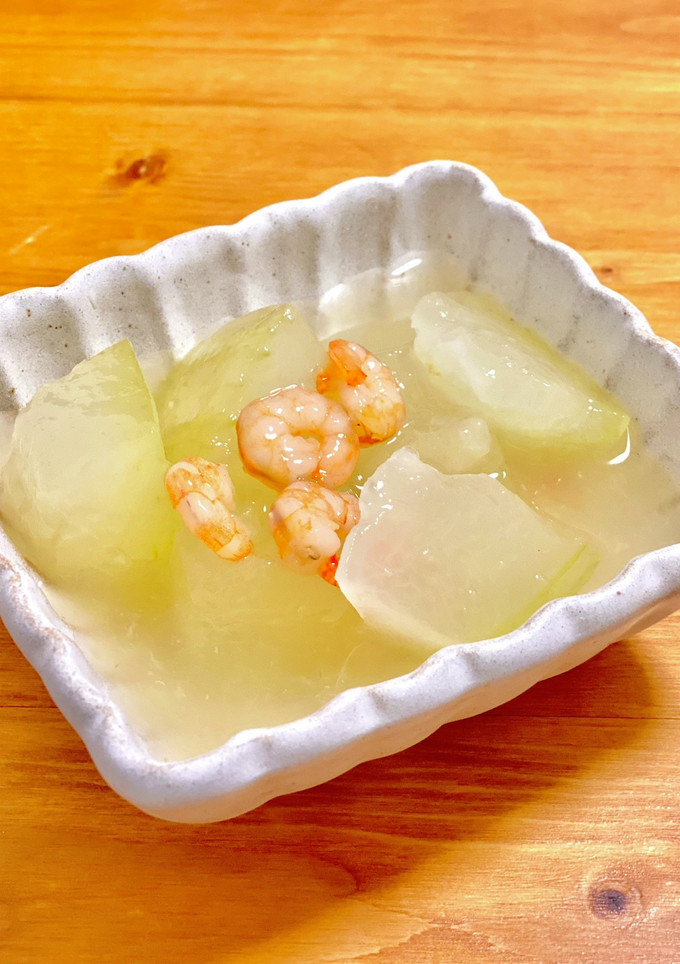白だしで簡単冬瓜の冷やし鉢-レシピのメイン写真