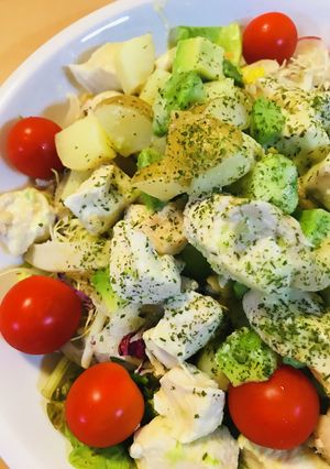アボカド＆ポテトのチキンクリームソース-レシピのメイン写真