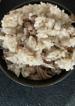 簡単、キノコの炊き込みご飯！塩-レシピのメイン写真