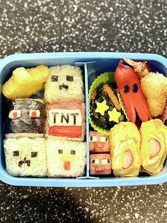 マイクラ キャラ弁 -レシピのメイン写真