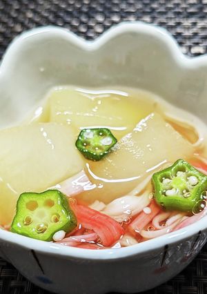 冬瓜の煮物（夏仕様）-レシピのメイン写真