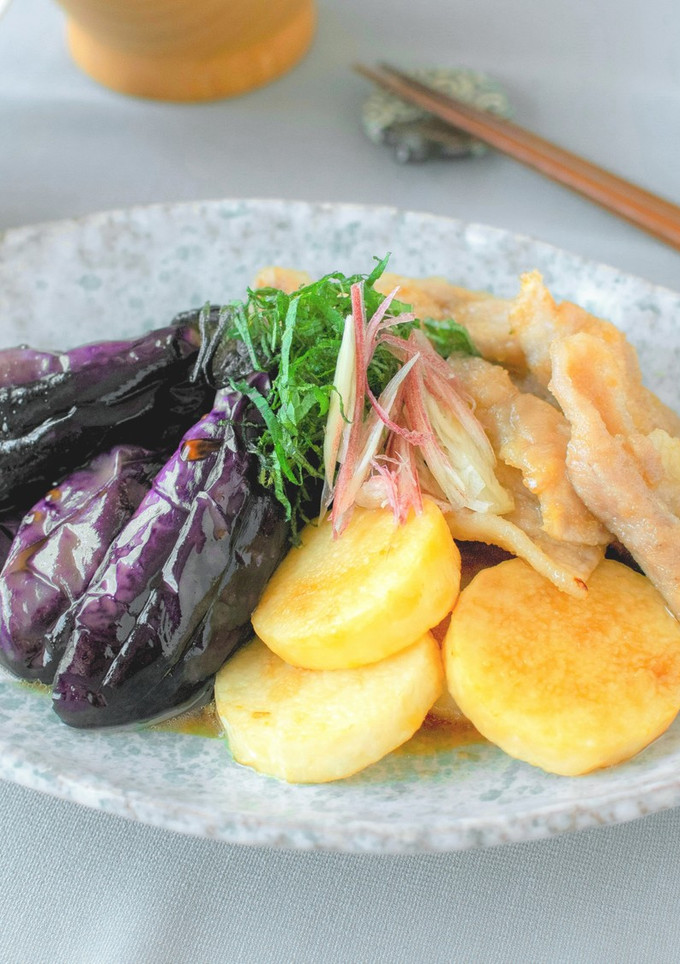 なすと柔らか豚肉の揚げびたし☆-レシピのメイン写真