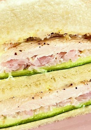 満足度200％♡至福のチキンサンドイッチ-レシピのメイン写真