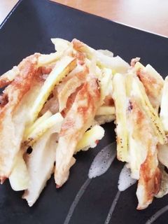 調理用バナナとちくわのかき揚げ-レシピのメイン写真
