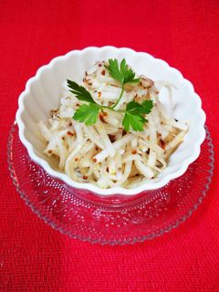 夏大根と鯖缶の粒マスタードサラダ-レシピのメイン写真