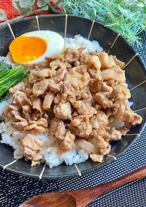 豚こまルーローハン-レシピのメイン写真