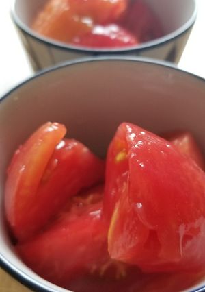 はちみつトマト-レシピのメイン写真