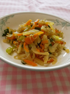 【学校給食】ちくわの温サラダ-レシピのメイン写真