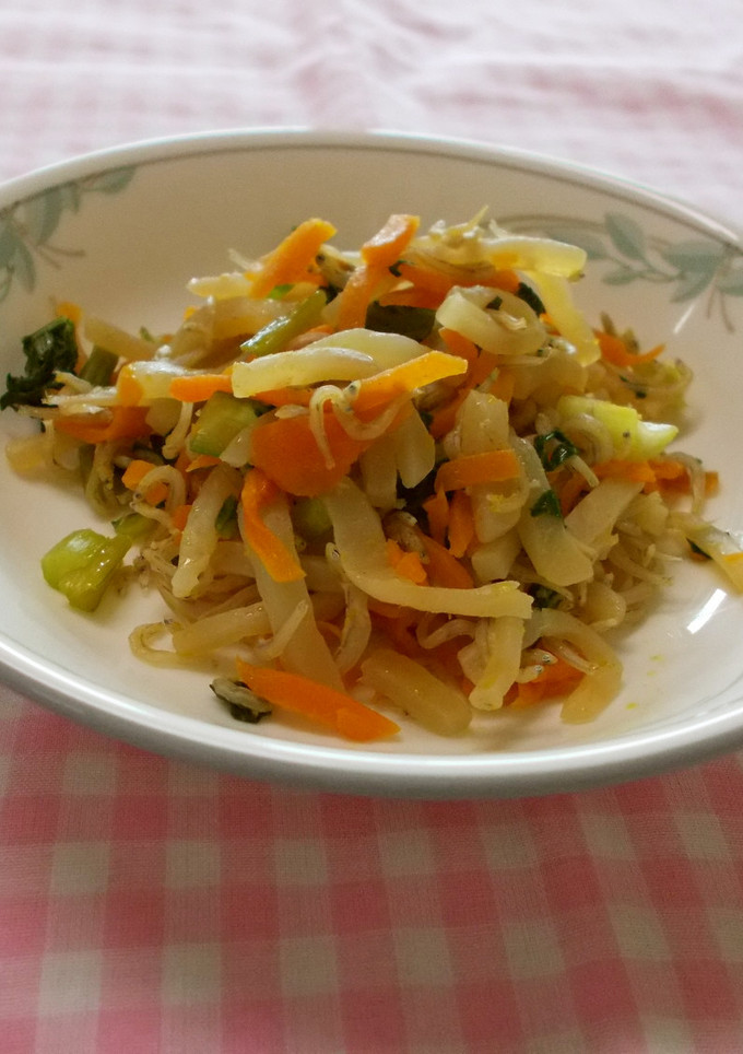 【学校給食】ちくわの温サラダ-レシピのメイン写真