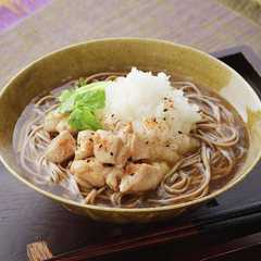 A picture of 鶏肉のあったかみぞれそば.